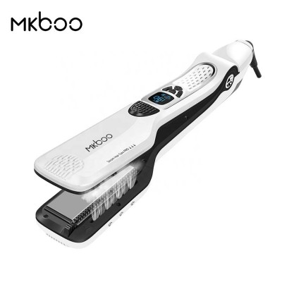 LCD Digital Display Mkboo MB-01 Heated Comb Electric Hair Straightening Fast Hair Straightener Brush